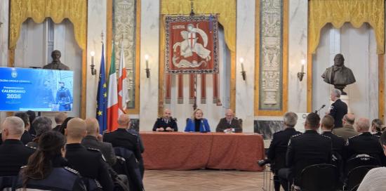 Presentazione calendario 2026 della Polizia Locale-Intervento Viscogliosi Presentazione calendario 2026 della Polizia Locale-Intervento Viscogliosi