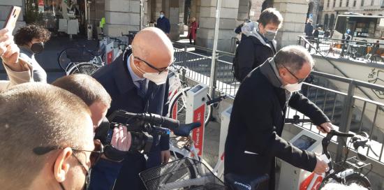 Inaugurazione Bikesharing