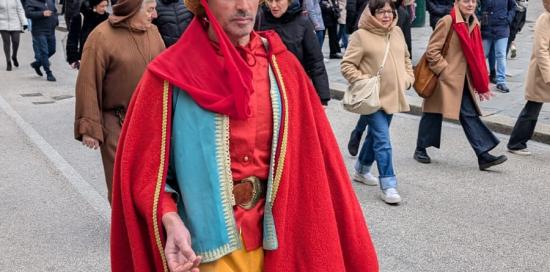 Un corteo in piazza De Ferrari