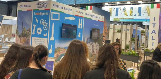 Lo stand di Genova/Regione Liguria alla Fiera di Madrid 