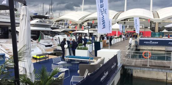 Salone nautico, esterno fiera
