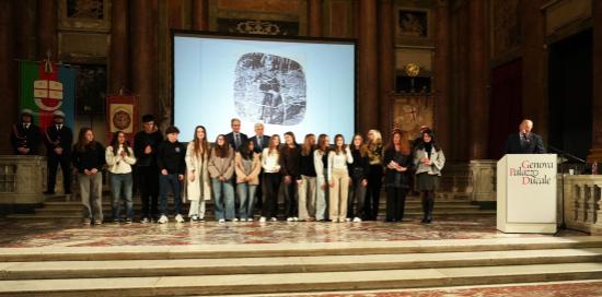 Una delle classi premiate nell'ambito del concorso nazionale "I giovani ricordano la Shoah"