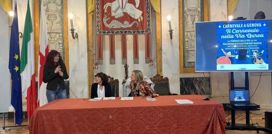 Carnevale assessore Bordilli e Cavalleri