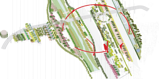 Il Parco del Polcevera e il Cerchio Rosso_Parco Del Polcevera un nuovo parco botanico urbano