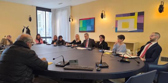 Un momento della riunione dell'Osservatorio Ambiente e Salute