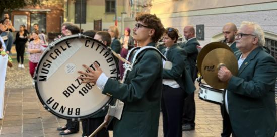 Esibizione della banda musicale di Bolzaneto Esibizione della banda musicale di Bolzaneto