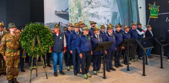 Alpini, commemorazione vittime Morandi
