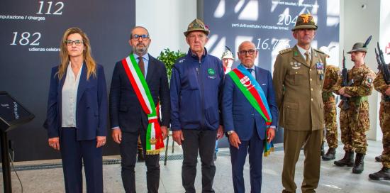 Alpini, commemorazione vittime Morandi