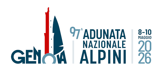 Logo Adunata Nazionale Alpini Genova 2026