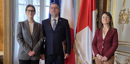 Ass. Lodi riceve Yurash ambasciatore ucraino presso la Santa Sede-Kholiavytska, Yurash e Lodi