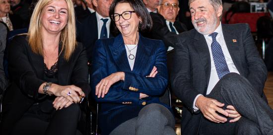  Assessore Bianchi, prefetto Cinzia Teresa Torraco, sindaco Bucci