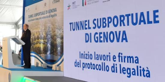 Avvio lavori tunnel subportuale-Gruppo