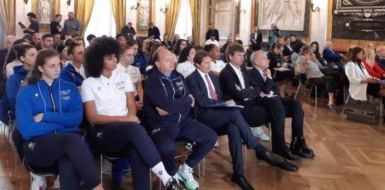 Basket, presentazione di Italia-Cechia-Azzurre