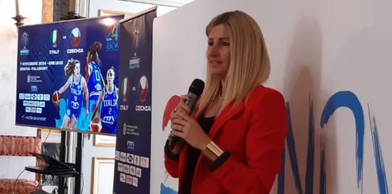 Basket, presentazione di Italia-Cechia-Bianchi 02