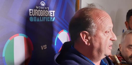 Basket, presentazione di Italia-Cechia-Capobianco