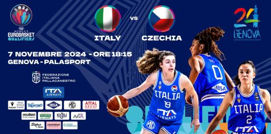 Basket, presentazione di Italia-Cechia-Manifeseto