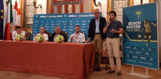 Beach Soccer-Pampana, Picasso, Puggioni, Nuti, intervento Masnata