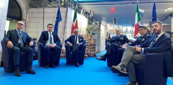 Blue Gallery-Talk Ferrando, Maresca, Balleari, Pellizzari, Marchi, Gallotti