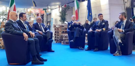 Blue Gallery-Talk Ferrando, Maresca, Balleari, Pellizzari, Marchi, Gallotti