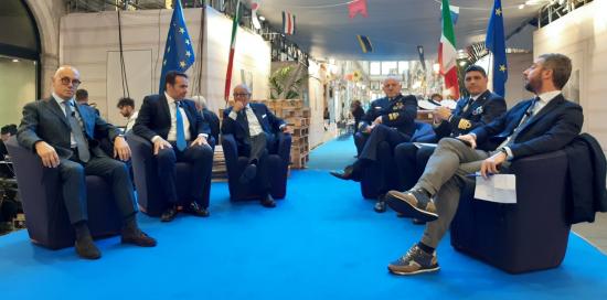 Blue Gallery-Talk Ferrando, Maresca, Balleari, Pellizzari, Marchi, Gallotti