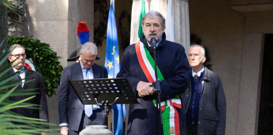 giornata unità d Italia 2023 il sindaco Bucci