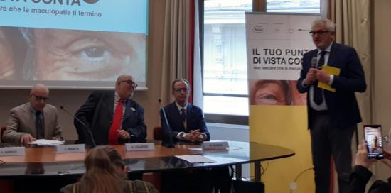 Campagna nazionale prevenzione maculopatie-Gruppo e Gratarola
