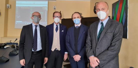 Matteo Campora, Massimo Nicolò, Massimiliano Cattapani, Carlo Enrico Traverso