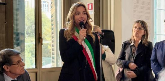 Intervento della sindaca Salis durante la presentazione della Casa della Cultura della Valpolcevera