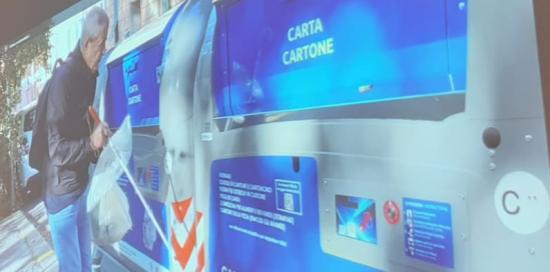 Presentazione raccolta differenziata accessibile a non vedenti-Video