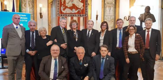 Cerimonia Rotary-Gruppo