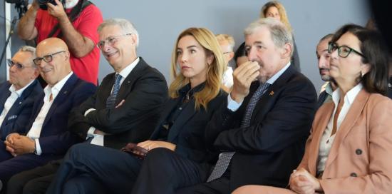 Cerimonia di chiusura del 65° Salone Nautico-Salis, Bucci e altri