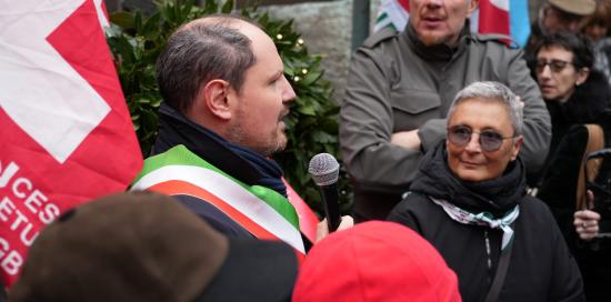 Foto vicesindaco Terrile in esterno