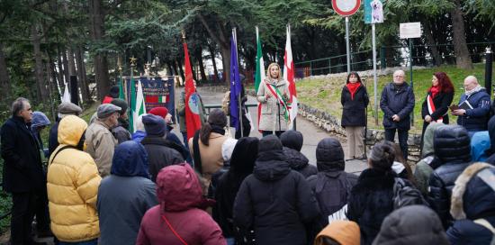 L'intervento della sindaca Salis davanti alle studentesse e agli studenti dell’Istituto comprensivo Oregina