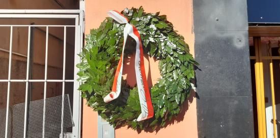 Cerimonie vittime alluvioni 2011 e 2014-Corona a Borgo Incrociati