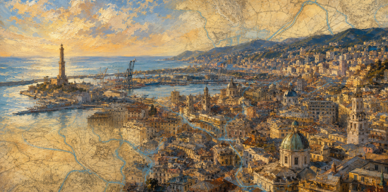 Genova dipinta (AI) Genova dipinta (AI)