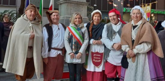 Commemorazione Balilla-Bordilli e gruppo storico