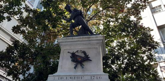 Commemorazione Balilla-Statua Balilla