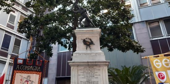 Commemorazione Balilla-Statua Balilla