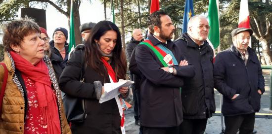 Commemorazione Guido Rossa in via Fracchia-Gruppo