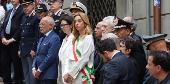Commemorazione attentato Francesco Coco e sua scorta