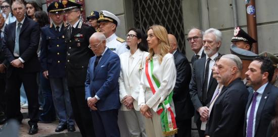 Commemorazione attentato Francesco Coco e sua scorta