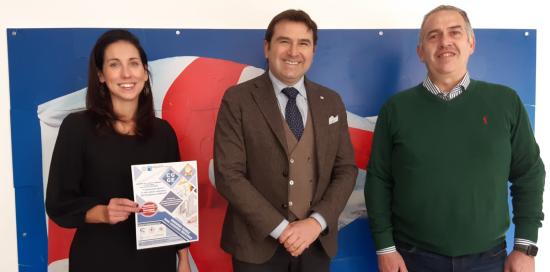 Concorso Collegio Geometri-Gruppo con assessore Mario Mascia