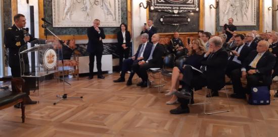 Conferenza centenario Aeronautica Militare-Vestito