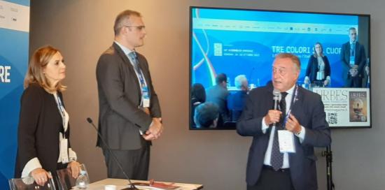 Consegna Premio Urbes 2023-Vaccaro, Piciocchi, Grasso