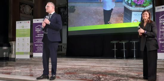 Convegno Start Tappe-Pietro Piciocchi, Eva Perasso Convegno Start Tappe-Pietro Piciocchi, Eva Perasso