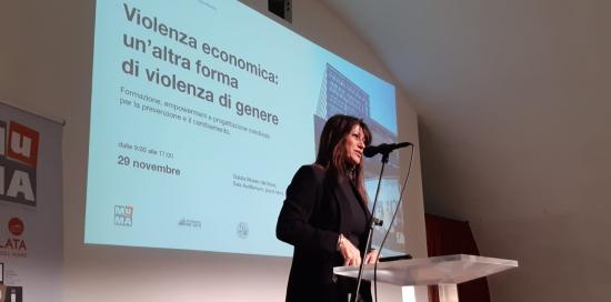 Convegno sulla violenza economica-Intervento Ferro