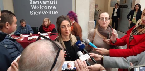 Convegno sulla violenza economica-Intervista Corso