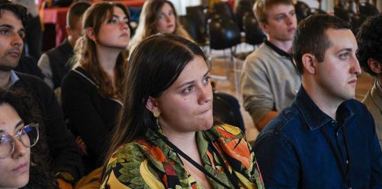 Alcuni giovani amministratori presenti in Salone