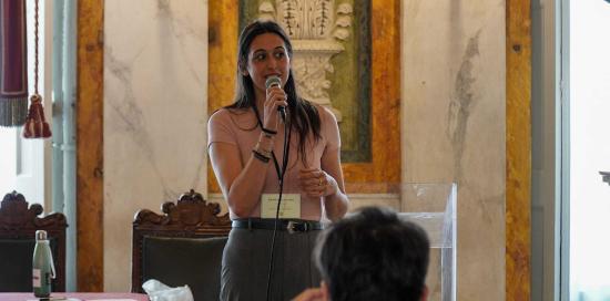 L'intervento della consigliera Francesca Ghio