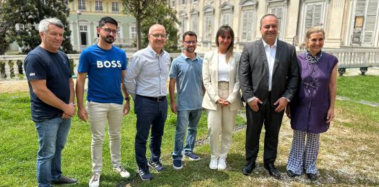 ass Corso e delegazione brasiliana